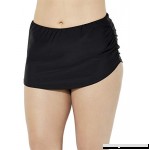 Swimsuits for All Women's Plus Size Sarong Swim Skirt Black B07GZ253PG